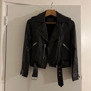 All Saints Balfern Leather Biker Jacket